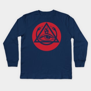 Order of the triad Kids Long Sleeve T-Shirt